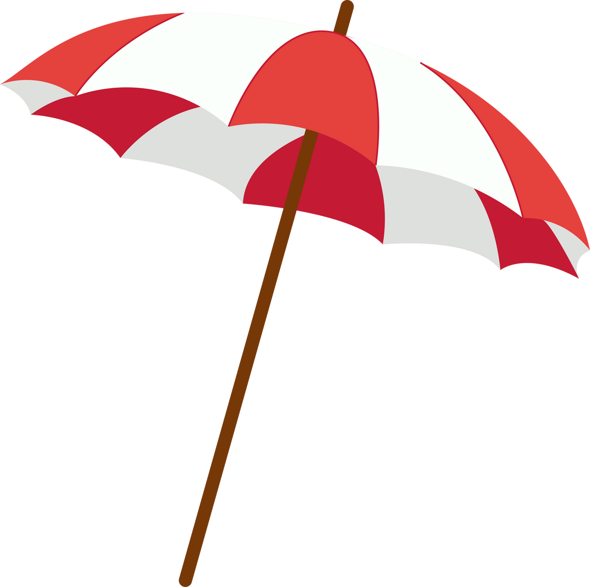 Beach Umbrella Illustration