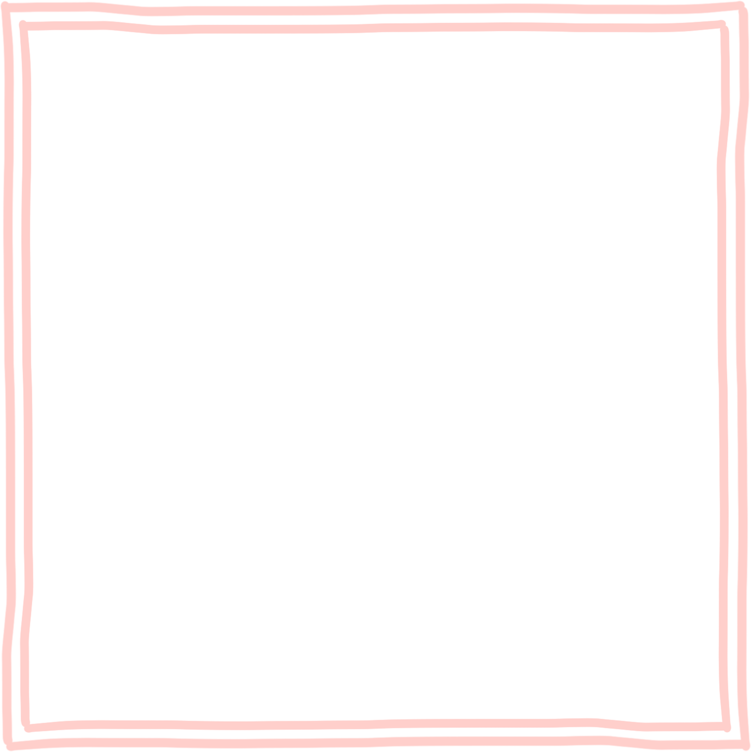 Doodle Square Frame 